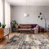 Trent 347 Grey Beige Modern Patterned Rug - Rugs Of Beauty - 2
