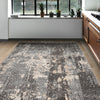 Trent 348 Grey Beige Modern Patterned Rug - Rugs Of Beauty - 2