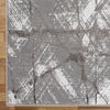 Trent 349 Grey White Modern Patterned Rug - Rugs Of Beauty - 5