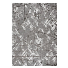 Trent 349 Grey White Modern Patterned Rug - Rugs Of Beauty - 1