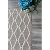 Clarissa 755 Wool Polyester Beige Taupe Trellis Rug - Rugs Of Beauty - 2