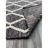 Clarissa 755 Wool Polyester Chocolate Brown Trellis Rug - Rugs Of Beauty - 3