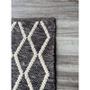 Clarissa 755 Wool Polyester Chocolate Brown Trellis Rug - Rugs Of Beauty - 4