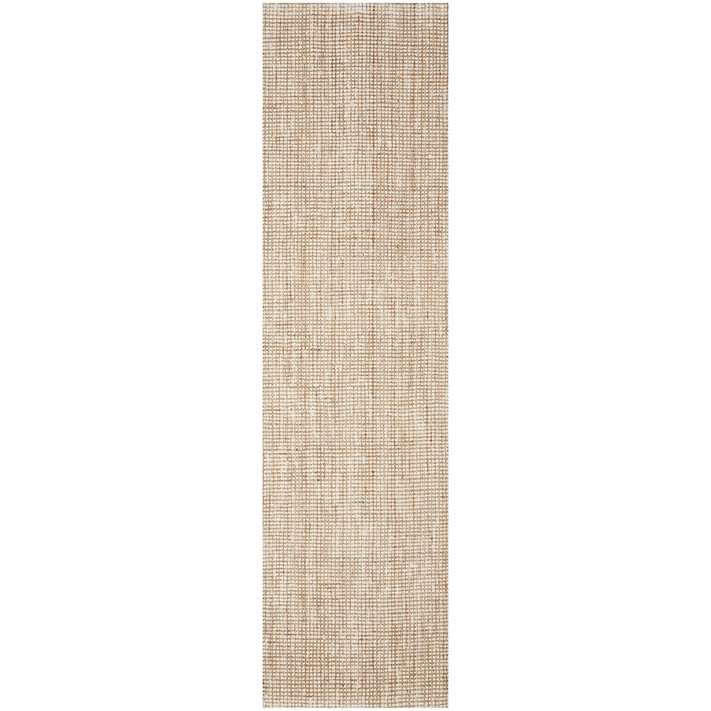 Ashby 337 White Jute Runner Rug - Rugs Of Beauty - 1