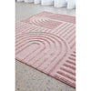Catana 4755 Pink Modern Patterned Rug - Rugs Of Beauty - 4