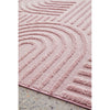 Catana 4755 Pink Modern Patterned Rug - Rugs Of Beauty - 5