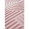 Catana 4755 Pink Modern Patterned Rug - Rugs Of Beauty - 6