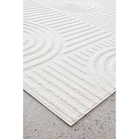 Catana 4755 White Modern Patterned Rug - Rugs Of Beauty - 4