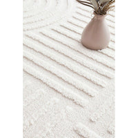 Catana 4755 White Modern Patterned Rug - Rugs Of Beauty - 6