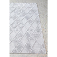 Catana 4756 Silver Grey Modern Diamond Patterned Rug - Rugs Of Beauty - 4