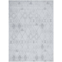 Catana 4756 Silver Grey Modern Diamond Patterned Rug - Rugs Of Beauty - 1