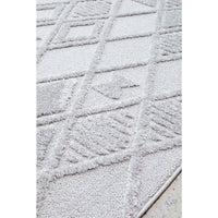 Catana 4756 Silver Grey Modern Diamond Patterned Rug - Rugs Of Beauty - 6