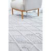Catana 4756 Silver Grey Modern Diamond Patterned Rug - Rugs Of Beauty - 2