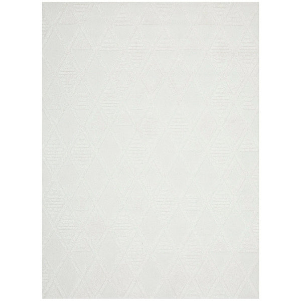 Catana 4756 White Modern Diamond Patterned Rug - Rugs Of Beauty - 1