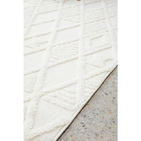 Catana 4756 White Modern Diamond Patterned Rug - Rugs Of Beauty - 6
