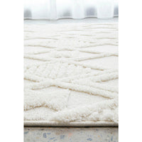 Catana 4756 White Modern Diamond Patterned Rug - Rugs Of Beauty - 7