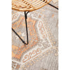 Bergen 1431 Peach Grey Transitional Medallion Patterned Rug - Rugs Of Beauty - 5