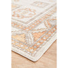 Bergen 1431 Peach Natural White Silver Transitional Medallion Patterned Rug - Rugs Of Beauty - 6