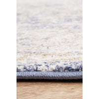 Bergen 1432 Ocean Blue Transitional Medallion Patterned Round Rug - Rugs Of Beauty - 8