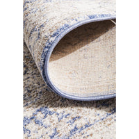 Bergen 1432 Ocean Blue Transitional Medallion Patterned Runner Rug - Rugs Of Beauty - 9