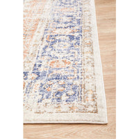 Bergen 1433 Ocean Blue Transitional Medallion Patterned Rug - Rugs Of Beauty - 7