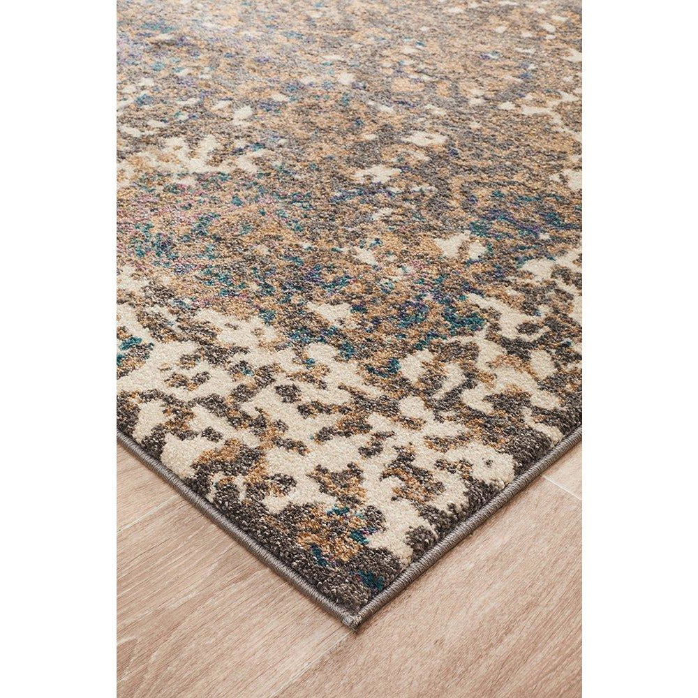 Brakist 228 Abstract Multi Coloured Patterned Modern Designer Rug - Rugs Of Beauty - 3