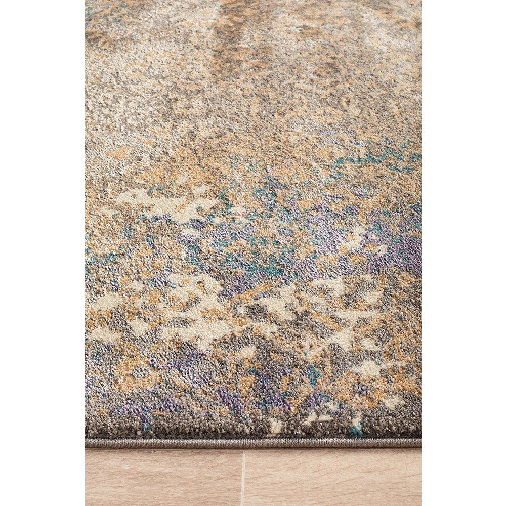 Brakist 228 Abstract Multi Coloured Patterned Modern Designer Rug - Rugs Of Beauty - 5