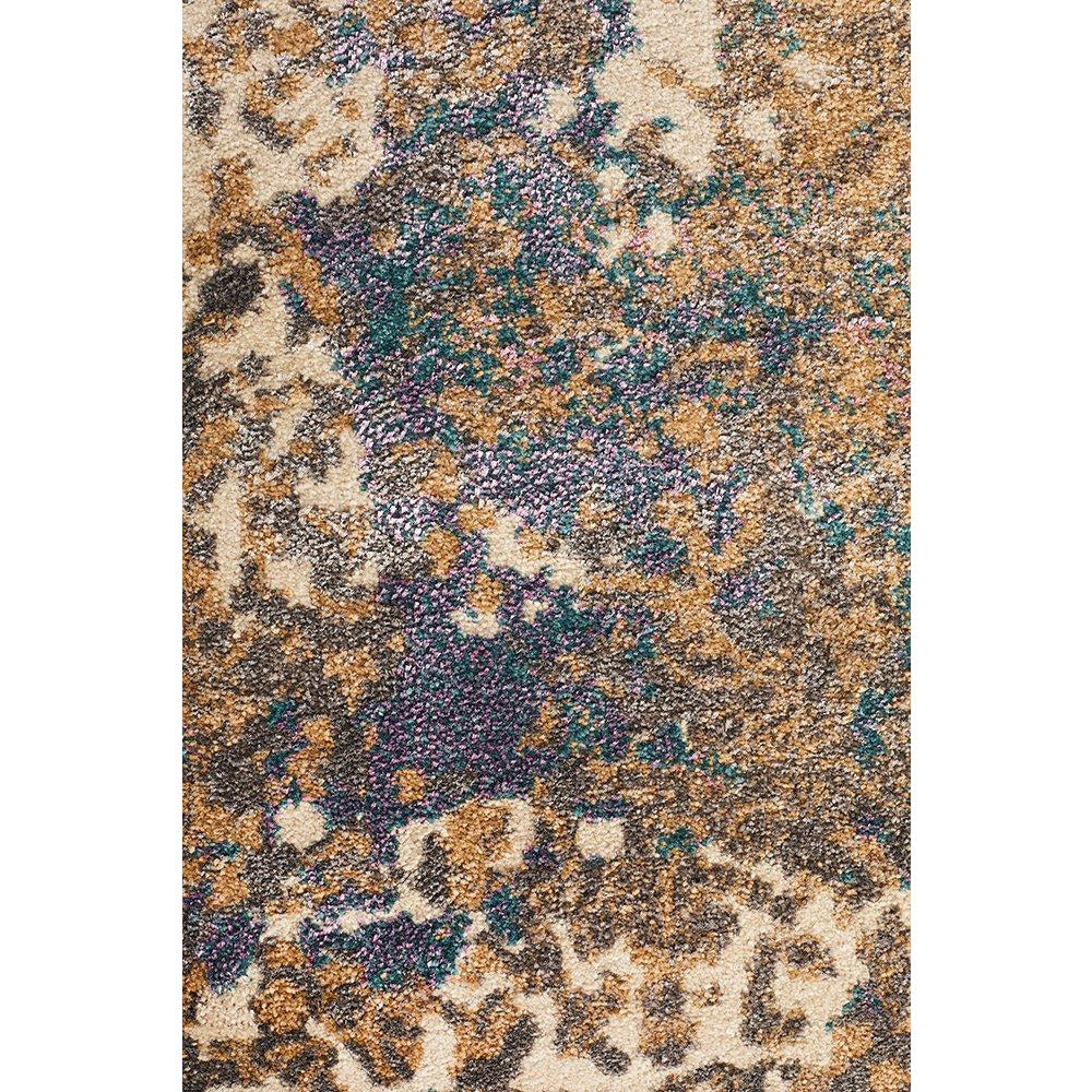 Brakist 228 Abstract Multi Coloured Patterned Modern Designer Rug - Rugs Of Beauty - 6