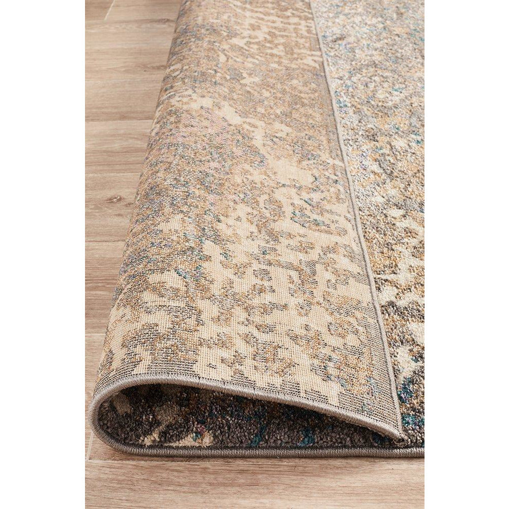 Brakist 228 Abstract Multi Coloured Patterned Modern Designer Rug - Rugs Of Beauty - 7