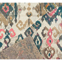 Brakist 231 Abstract Multi Coloured Patterned Modern Designer Rug - Rugs Of Beauty - 8