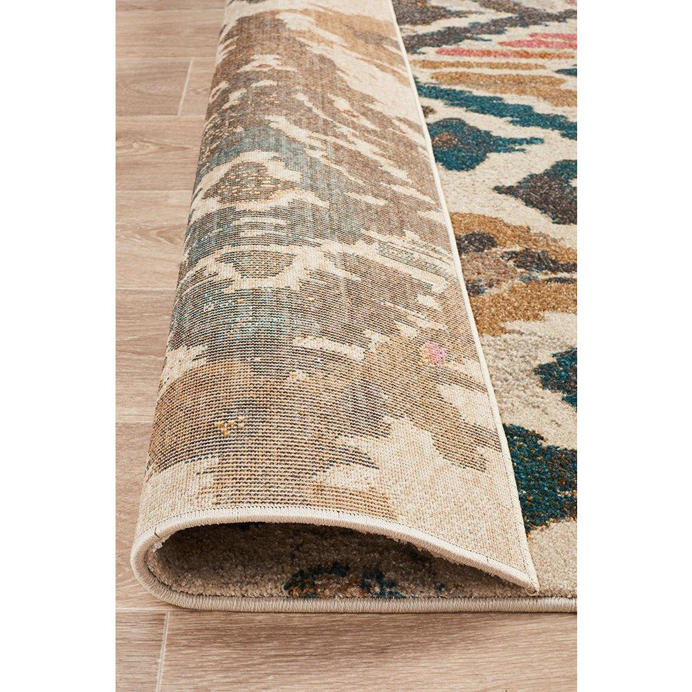 Brakist 231 Abstract Multi Coloured Patterned Modern Designer Rug - Rugs Of Beauty - 10