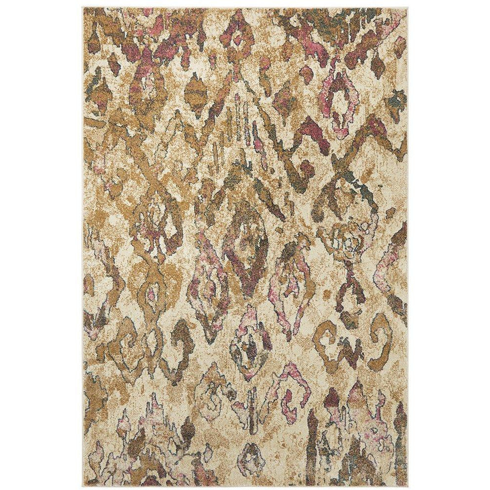 Brakist 232 Abstract Multi Coloured Patterned Modern Designer Rug - Rugs Of Beauty - 1