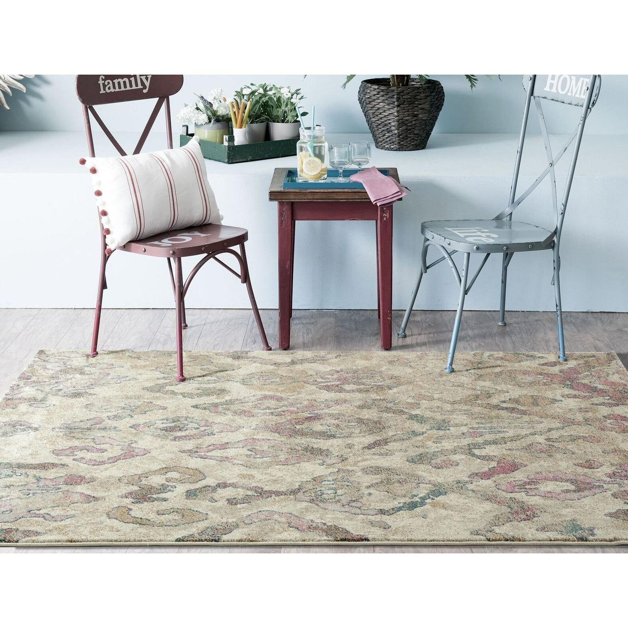 Brakist 232 Abstract Multi Coloured Patterned Modern Designer Rug - Rugs Of Beauty - 2