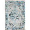 Dellinger 232 Blue Beige Black Transitional Rug - Rugs Of Beauty - 1