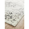 Dellinger 232 Black Beige White Transitional Abstract Rug - Rugs Of Beauty - 3