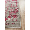 Dellinger 232 Fuchsia Beige Grey Transitional Abstract Rug - Rugs Of Beauty - 4