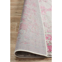 Dellinger 232 Fuchsia Beige Grey Transitional Abstract Rug - Rugs Of Beauty - 7