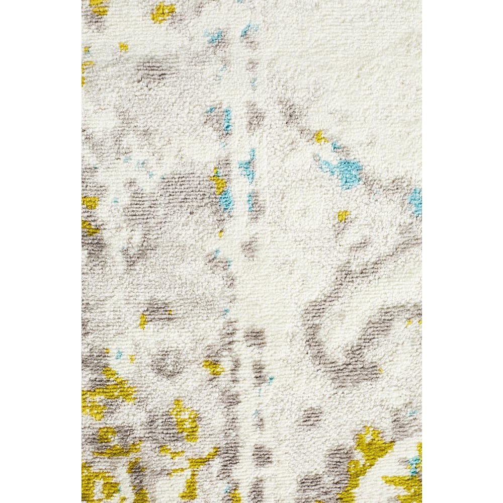 Dellinger 232 Green Blue Beige Grey Transitional Abstract Rug - Rugs Of Beauty - 6