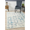 Dellinger 234 Blue Beige Grey Diamond Patterned Modern Abstract Rug - Rugs Of Beauty - 2