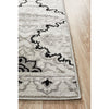 Dellinger 235 Black Beige Grey Modern Floral Abstract Rug - Rugs Of Beauty - 4