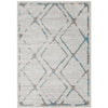 Dellinger 236 Blue Beige Grey Diamond Patterned Rug - Rugs Of Beauty - 1