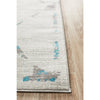 Dellinger 236 Blue Beige Grey Modern Diamond Patterned Abstract Rug - Rugs Of Beauty - 4