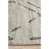 Dellinger 236 Blue Beige Grey Modern Diamond Patterned Abstract Rug - Rugs Of Beauty - 5