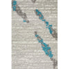 Dellinger 236 Blue Beige Grey Modern Diamond Patterned Abstract Rug - Rugs Of Beauty - 6