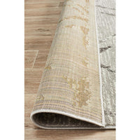 Dellinger 236 Silver Grey Beige Modern Diamond Patterned Abstract Rug - Rugs Of Beauty - 7