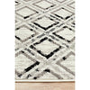 Dellinger 237 Black Beige Grey Modern Diamond Patterned Abstract Rug - Rugs Of Beauty - 5