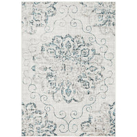 Dellinger 239 Blue Black Grey Beige Transitional Rug - Rugs Of Beauty - 1