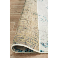 Dellinger 239 Blue Black Grey Beige Transitional Abstract Rug - Rugs Of Beauty - 7