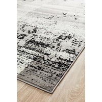 Dellinger 241 Grey Black Beige Modern Abstract Patterned Rug - Rugs Of Beauty - 5
