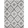 Dellinger 246 Black Beige Grey Diamond Patterned Abstract Rug - Rugs Of Beauty - 1